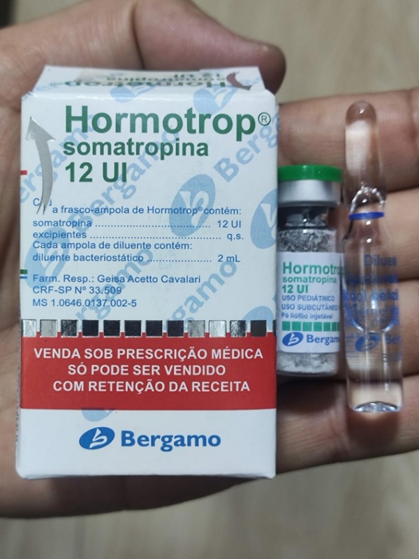 GH BERGANO SOMATROPINA 12 UI