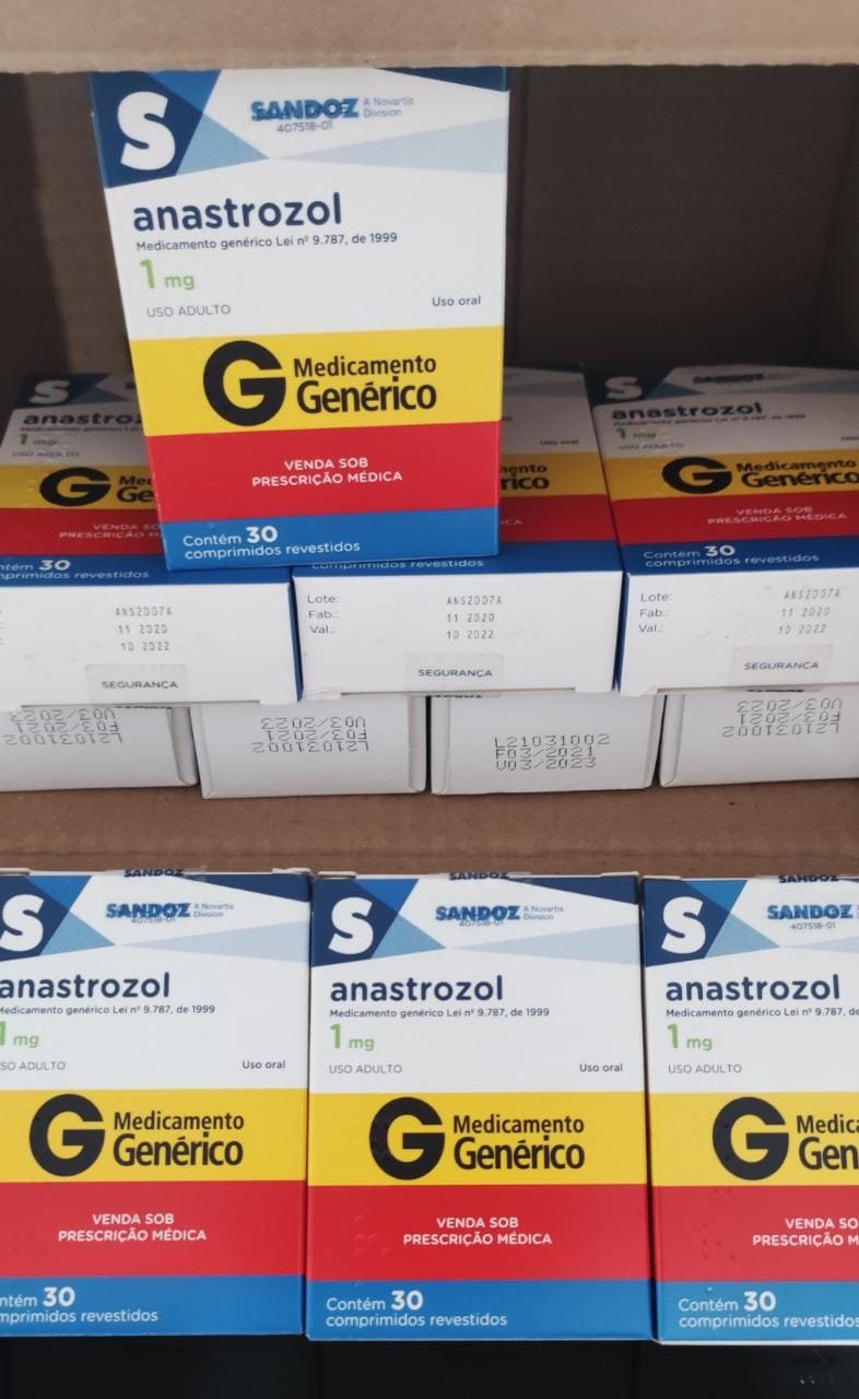 ANASTRAZOL FARMÁCIA (TPC) 30CP/1MG