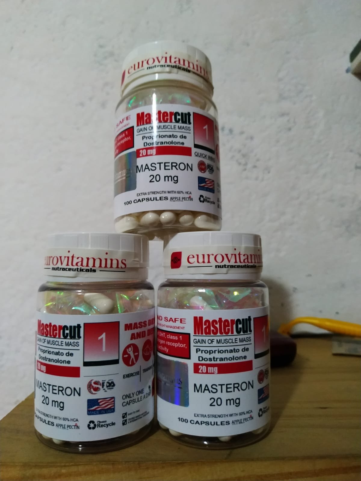MASTERON 100CPS/20MG – EURO VITAMINS