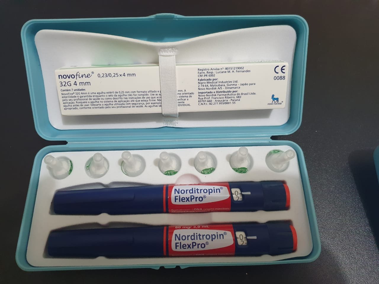 CANETA GH NORDITROPIN FLEXPRO 240 UI