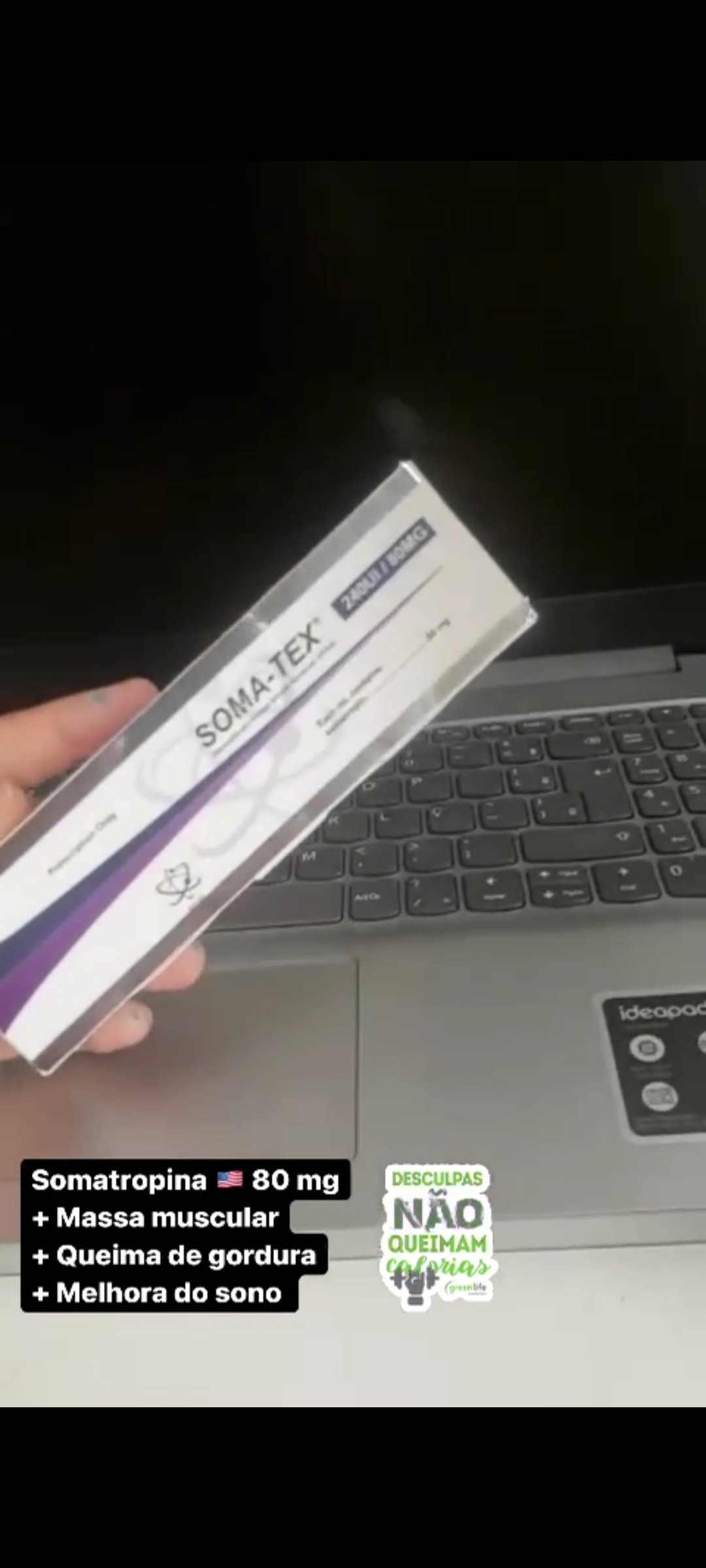 CANETA GH SOMATROPINA SOMATEX 240 UI