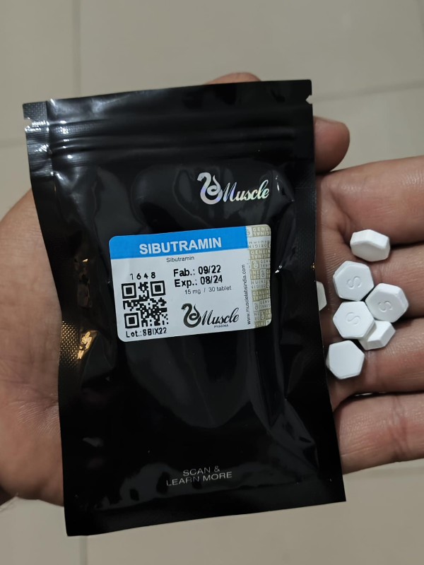 SIBUTRAMINA 30CP/15MG – MUSCLE PHARMA