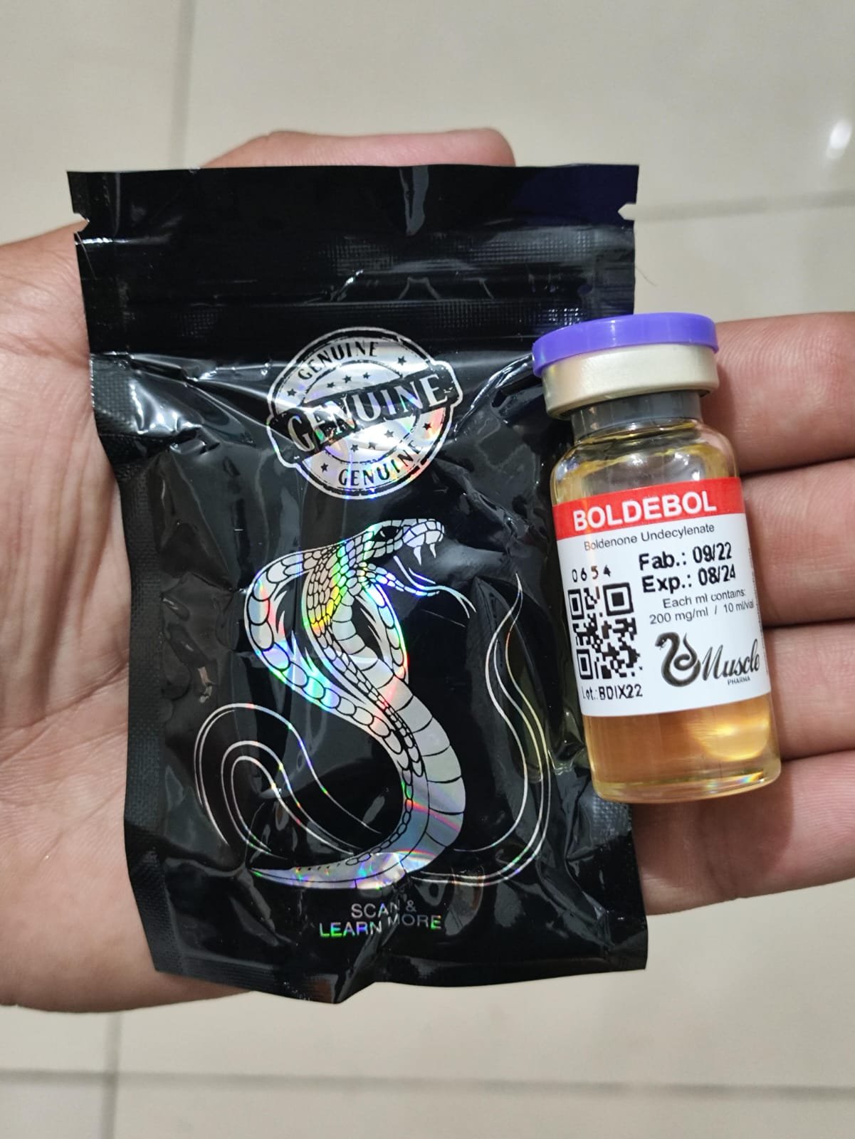 BOLDENONA 10ML/200MG – MUSCLE PHARMA