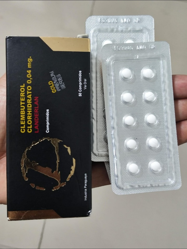 CLEMBUTEROL 50CP/0,4MG – LANDERGOLD